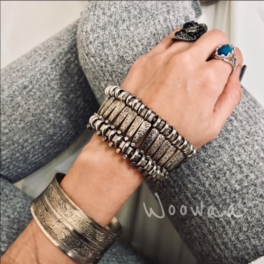 Brand new tibetan silver bracelet - Picture 4 of 10